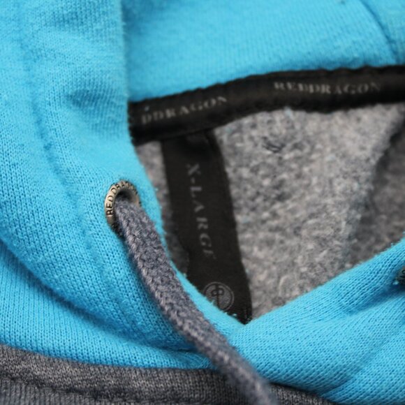 Skateboard Hoodie - Red Dragon RDS Crested Logo - Men's XL - Picture 7 of 7